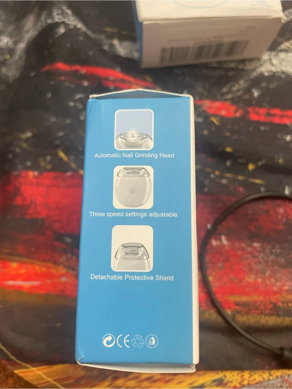 Lot of 2 Rechargeable Nail Grinders NEW